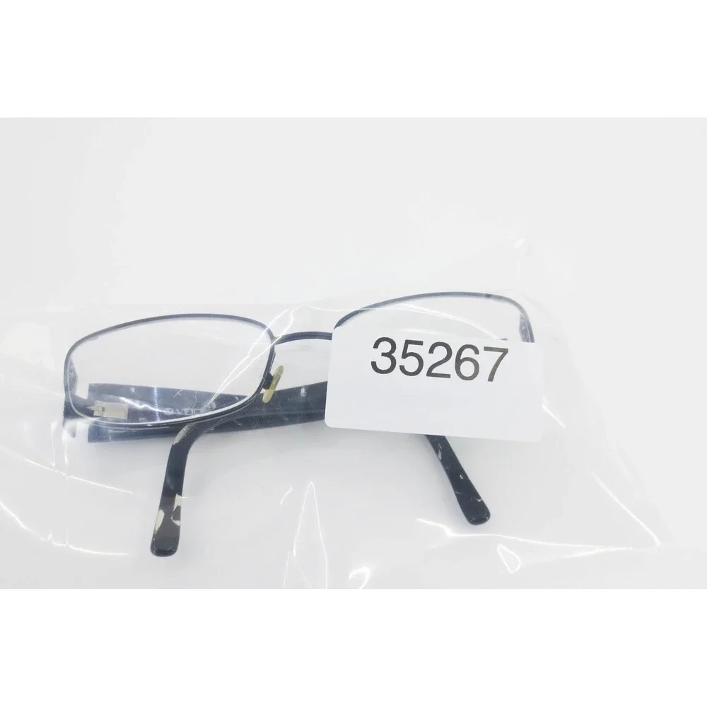Vogue VO 3661-B 352 Black White Pattern Rectangular Eyeglasses Frames 52-16-130